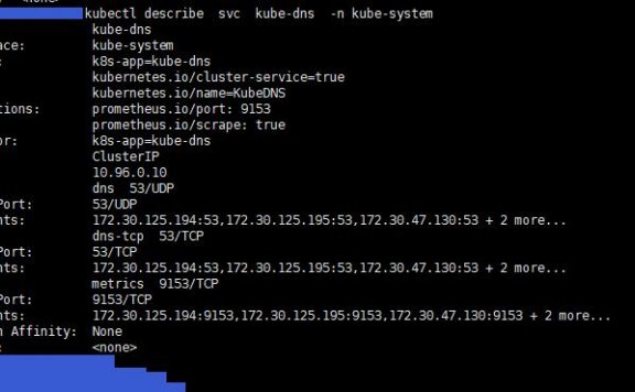 k8s的svc如何查看Endpoints